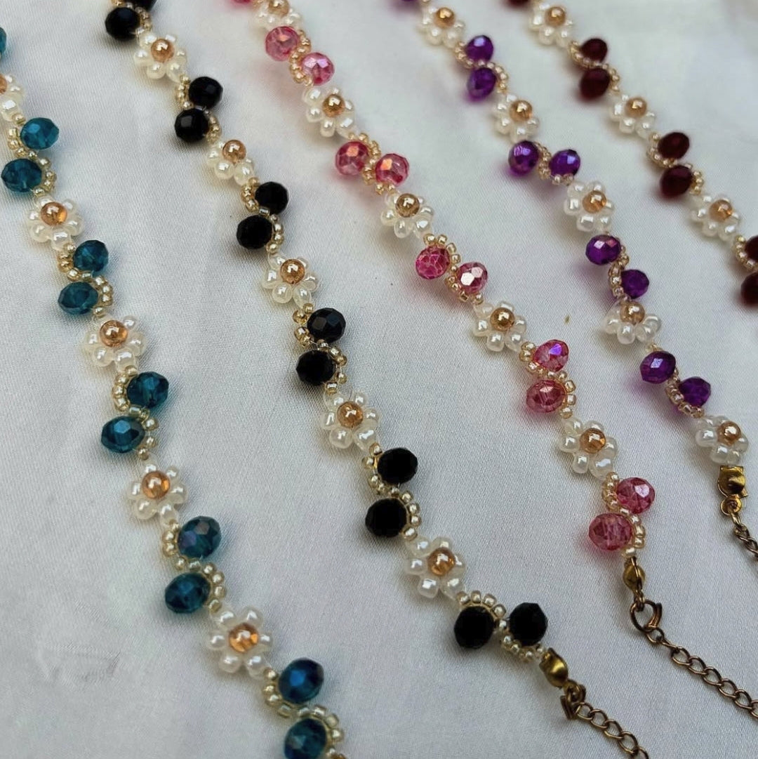 Crystal Charm Bracelet