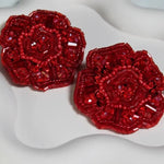 Load image into Gallery viewer, Love Rose Earrings
